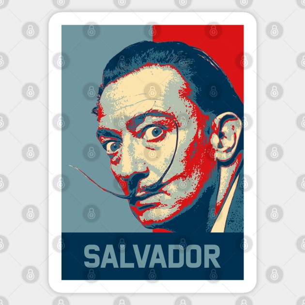Salvador Dali Sticker by mrcatguys